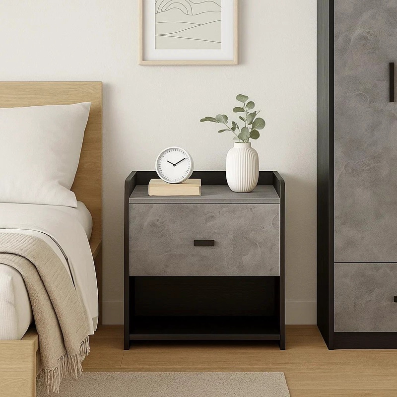 VELADOR MARMOL MDF 30X40 - GRIS - 3
