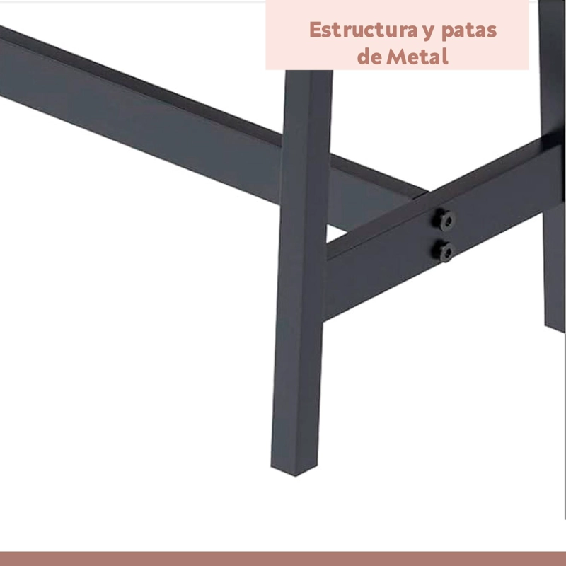 COMEDOR INDUSTRIAL CON REPISAS Y BANQUETAS - 6