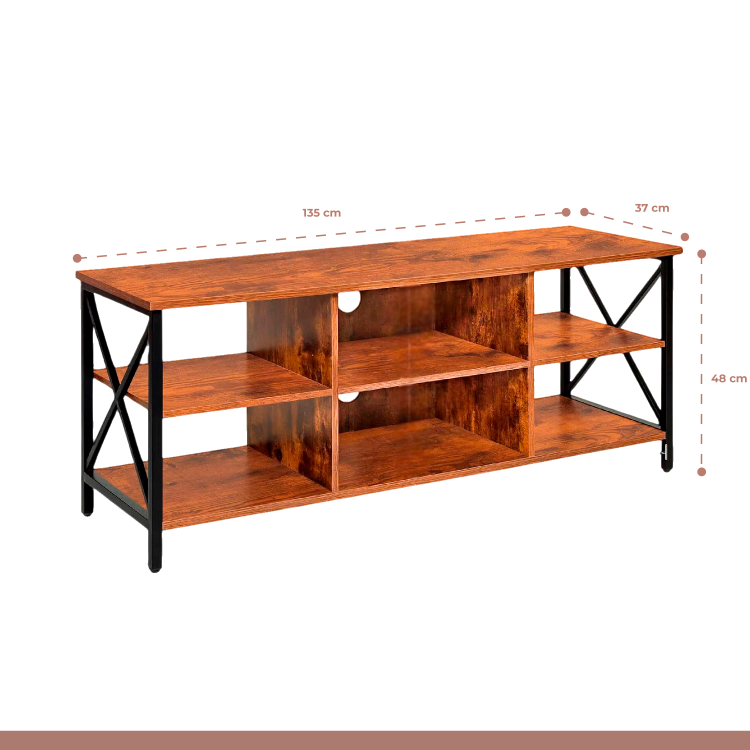 RACK O ARRIMO LIBRERO INDUSTRIAL - 4
