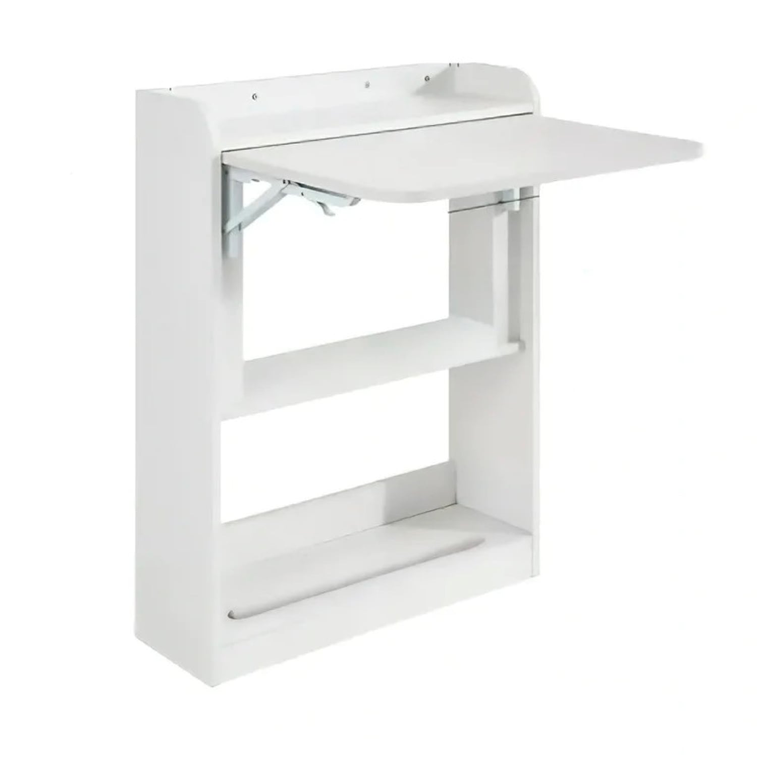 ESCRITORIO MULTIFUNCIONAL BLANCO - COMPACTO CON ESTANTERÍAS - 1