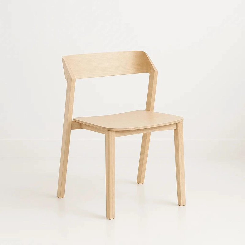 SILLA DE COMEDOR MADERA ROVER VIENA NATURAL - 1