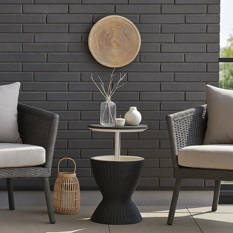 MESA ALTA NAMI OUTDOOR MULTIFUNCIONAL DE RATTAN SINTE TICO - 3