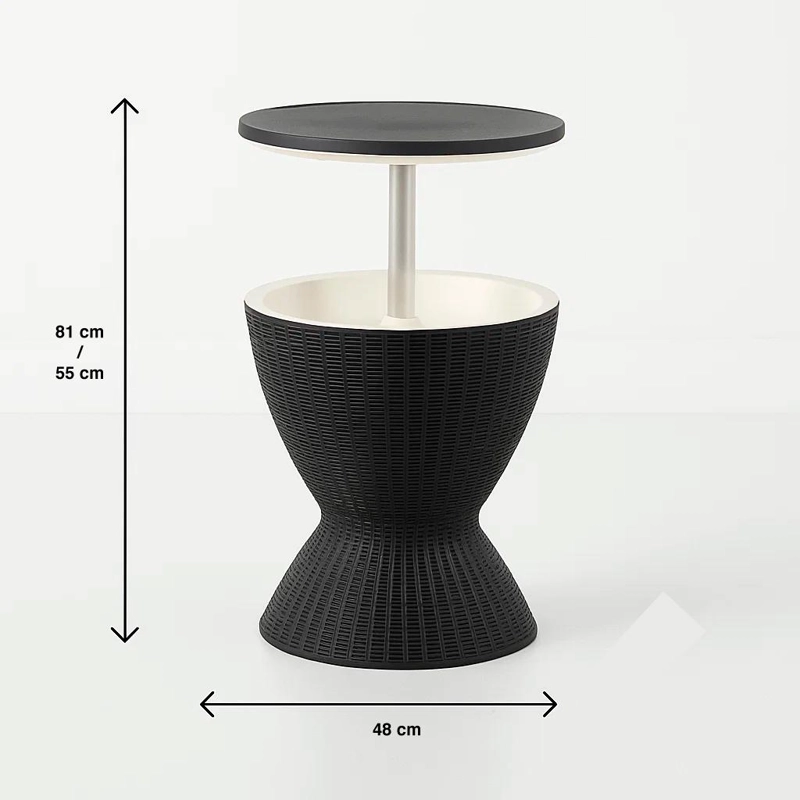 MESA ALTA NAMI OUTDOOR MULTIFUNCIONAL DE RATTAN SINTE TICO - 4