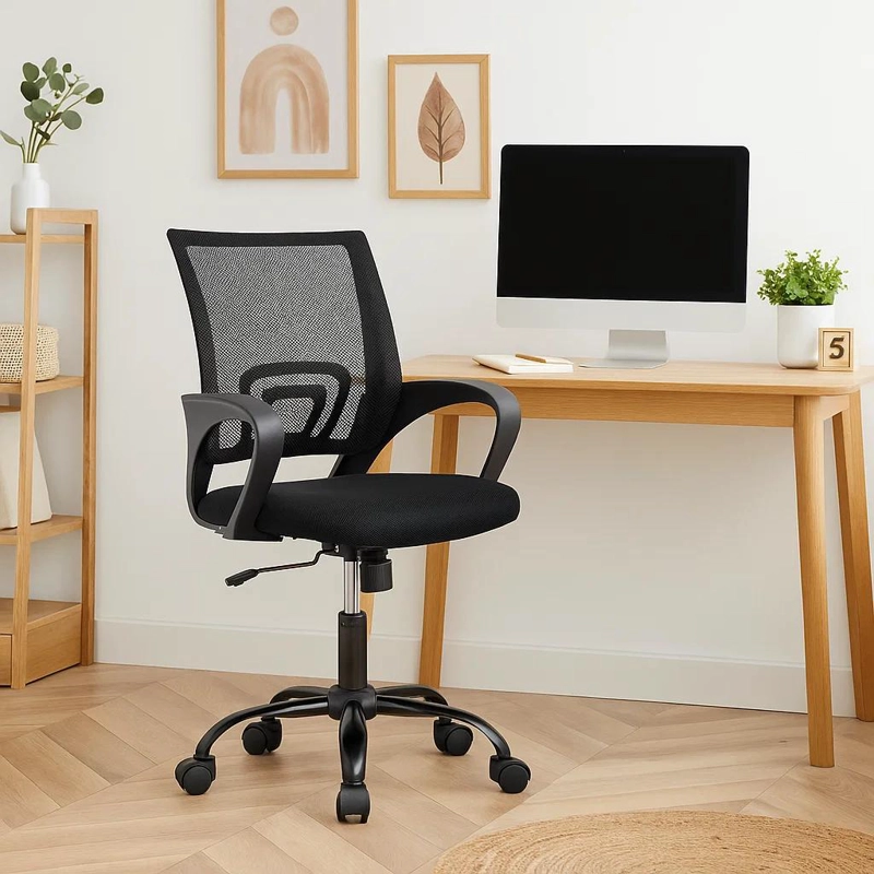 SILLA DE OFICINA NEXO ERGONOMICA - NEGRA - 3