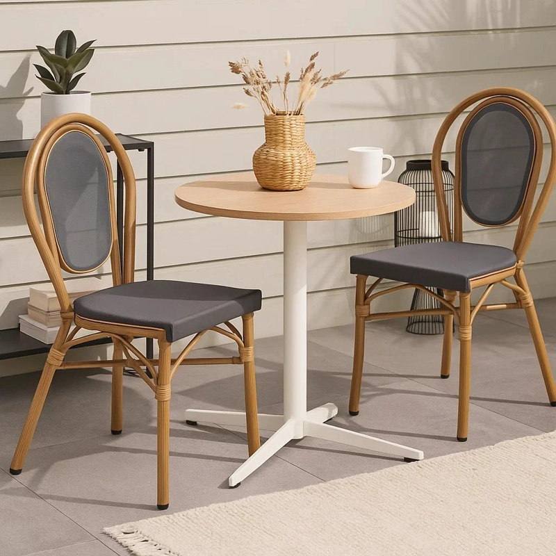 SILLA PROVENCE PARISINA RATTAN - GRIS OSCURO - 3