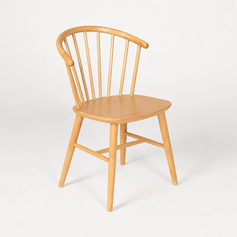 SILLA LYKKE DE MADERA - NATURAL - 1