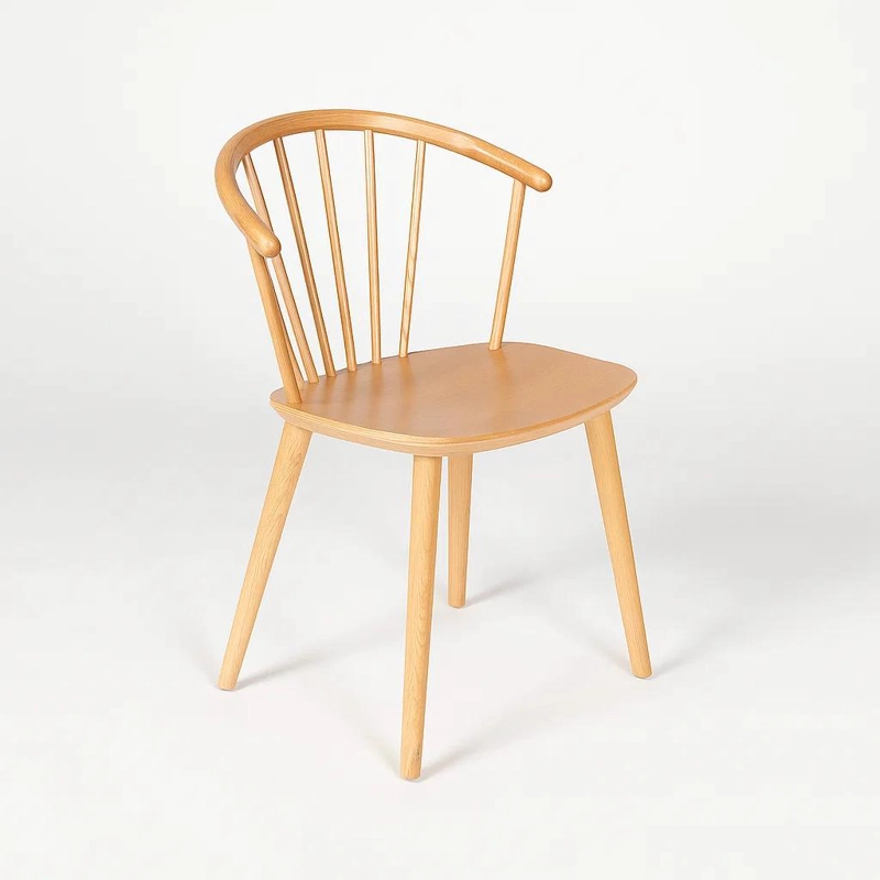 SILLA LYKKE DE MADERA - NATURAL - 8