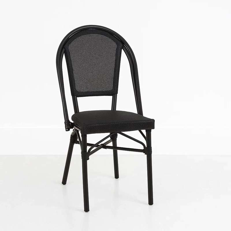SILLA BISTRO PARISINA TEXTILENO - NEGRO - 1