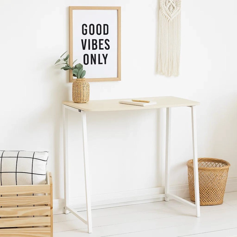ESCRITORIO FLEX COMPACTO MDF - NATURAL BLANCA - 2
