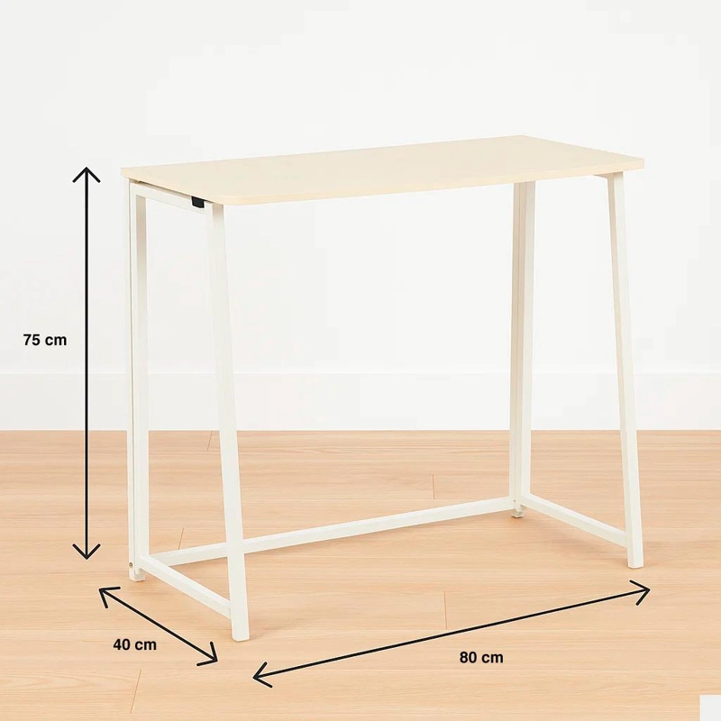 ESCRITORIO FLEX COMPACTO MDF - NATURAL BLANCA - 8