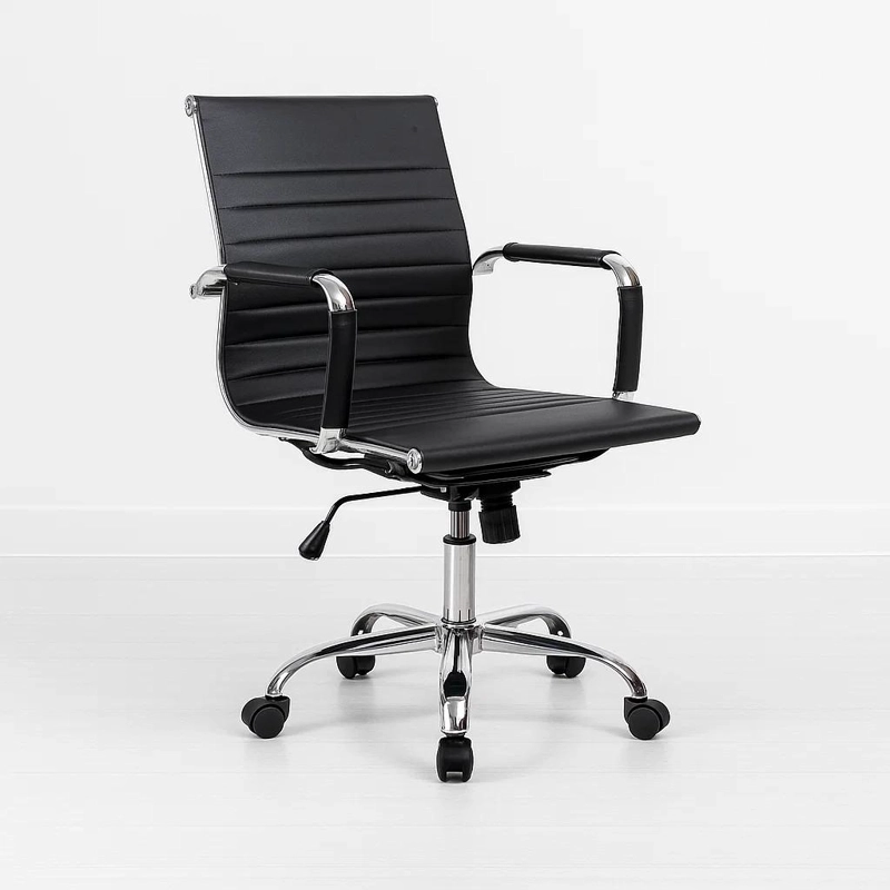 SILLA DE OFICINA EOLIA - NEGRO - 1