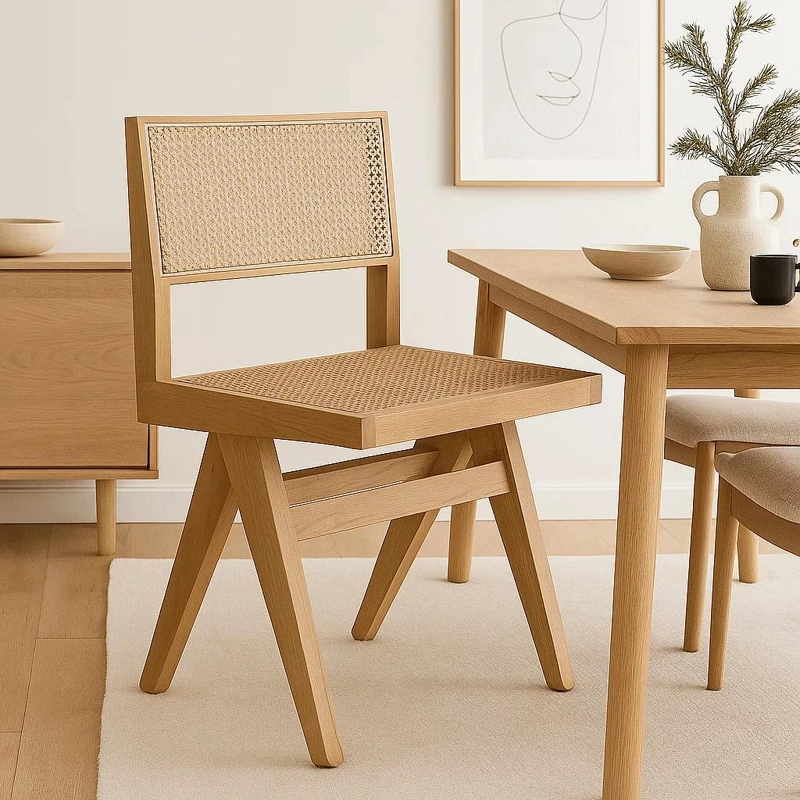 SILLA SAVIA DE RATTAN - NATURAL - 2