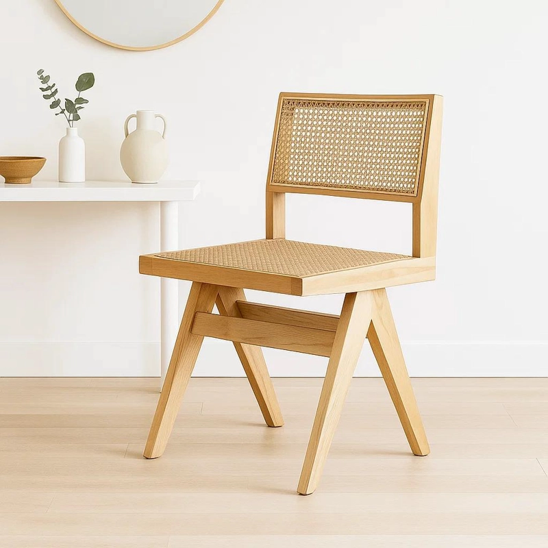 SILLA SAVIA DE RATTAN - NATURAL - 3