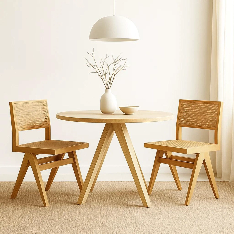 PACK DE 2 SILLAS SAVIA DE RATTAN - NATURAL - 2