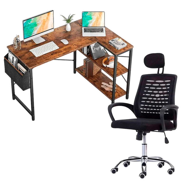 SET RUSTIK WORK MDF
