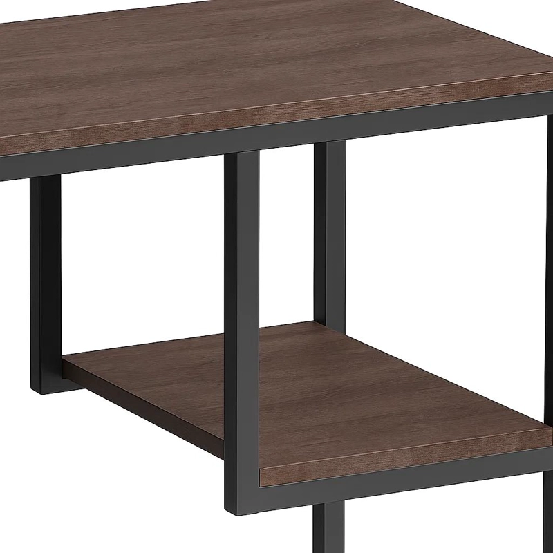 MESA AUXILIAR DE 3 NIVELES CON ESTANTES ABIERTOS 60X40X67 - 6