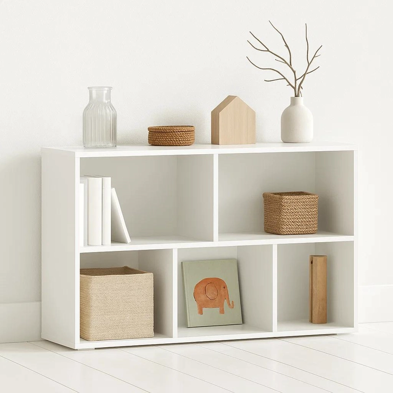 ESTANTERIA BAJA MULTIBOX 80X24X49.5 BLANCA - 2