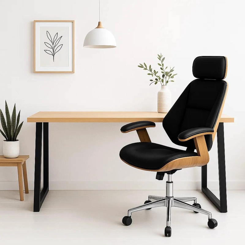 SET NORDIC WORK MDF - NATURAL - 2