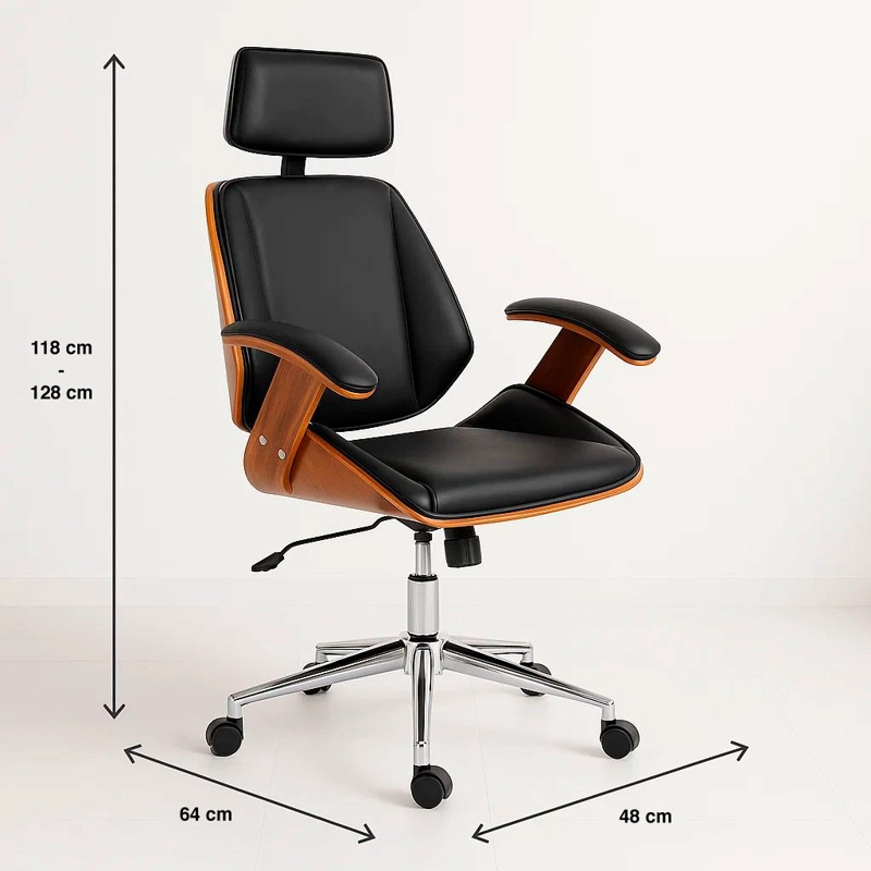 SET NORDIC WORK MDF - NATURAL - 5