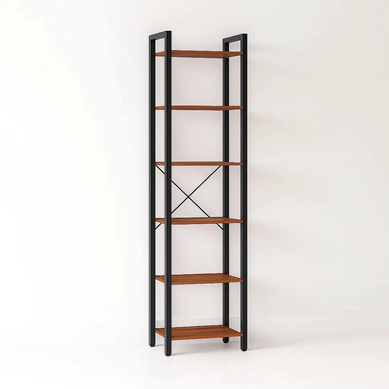 ESTANTERIA INDUSTRIAL BLACKLINE CON 6 REPISAS 40X30X187.5 - 1