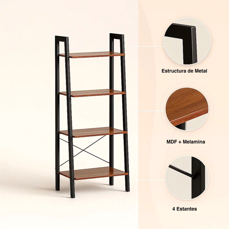 ESTANTERIA INDUSTRIAL LOFT RACK 4 PISOS - 5
