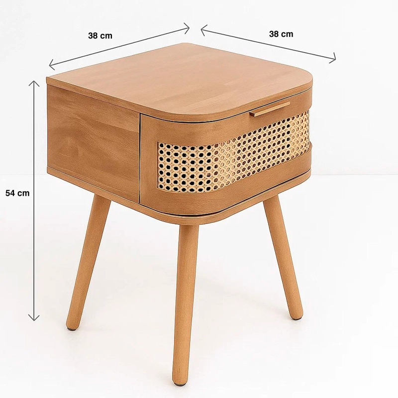 VELADOR SIENA RATTAN 38X54 - NATURAL - 4