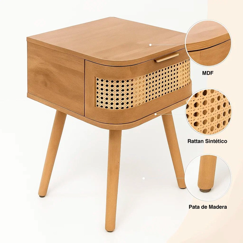 VELADOR SIENA RATTAN 38X54 - NATURAL - 5
