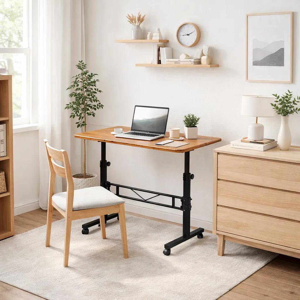 MESA ESCRITORIO AJUSTABLE VINNA 80X40X74 - 3