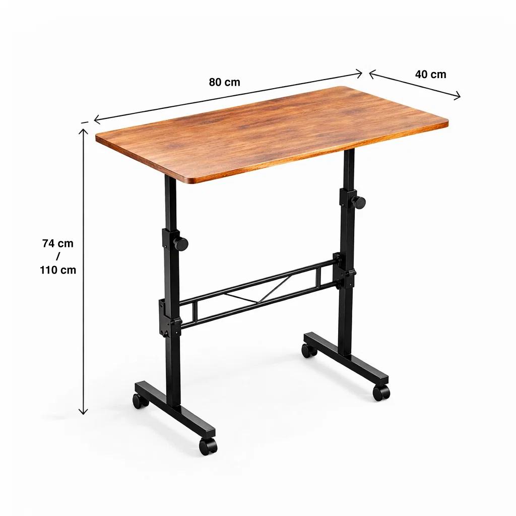 MESA ESCRITORIO AJUSTABLE VINNA 80X40X74 - 4
