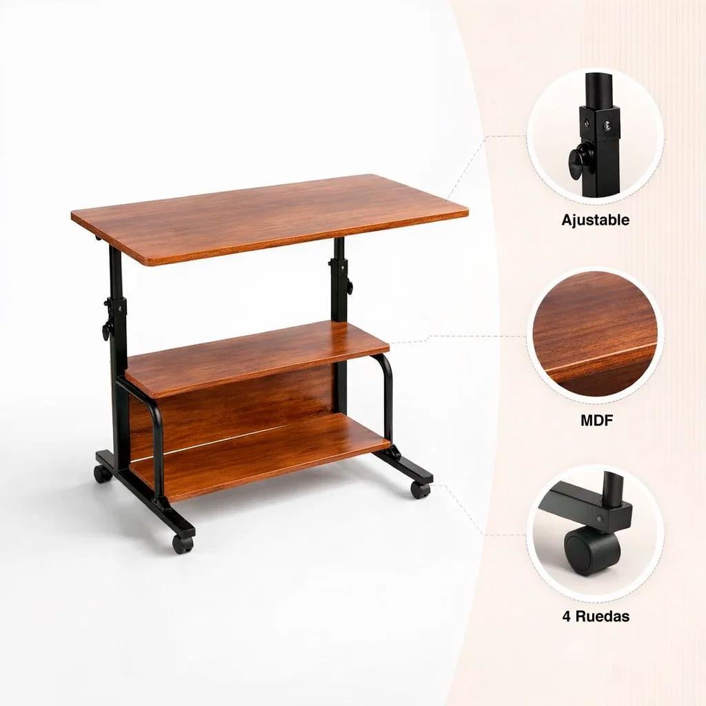MESA ESCRITORIO AJUSTABLE SKIPA 87X42X75 - 5