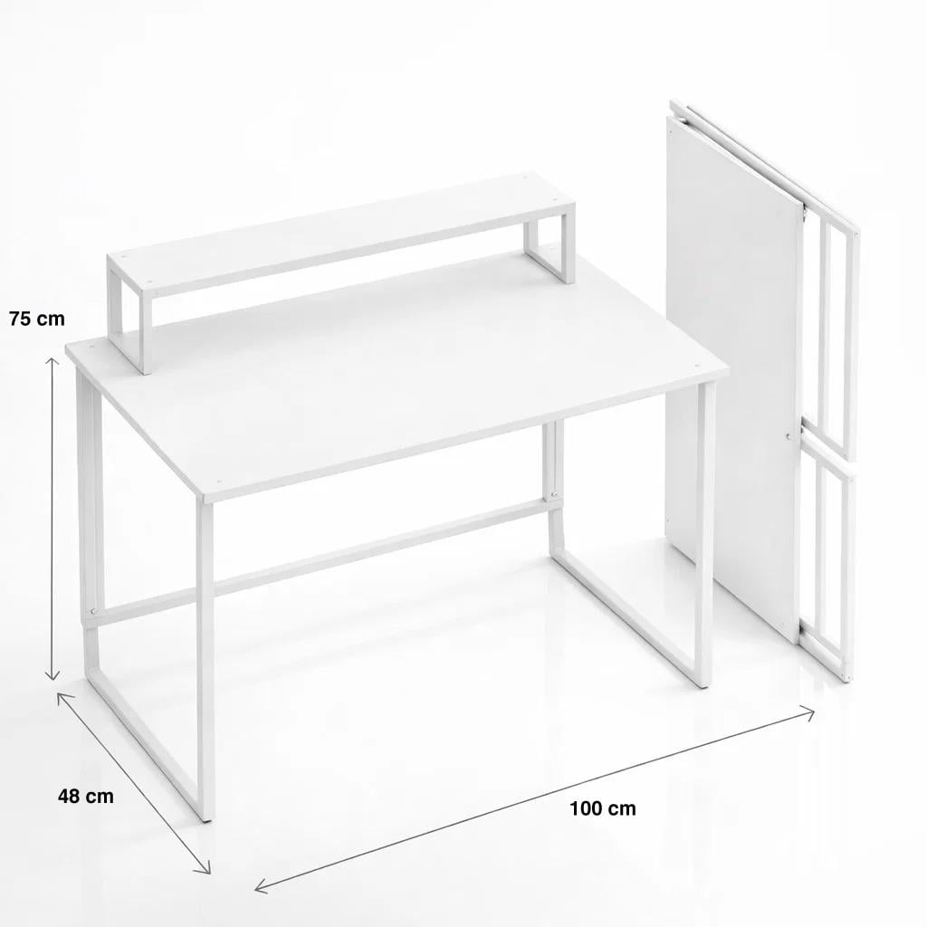 MESA ESCRITORIO PLEGABLE BRETA 100X48X75 - 4