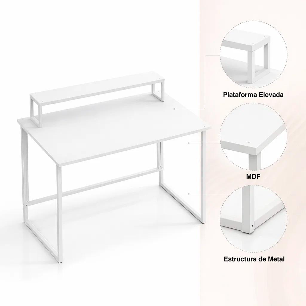 MESA ESCRITORIO PLEGABLE BRETA 100X48X75 - 5