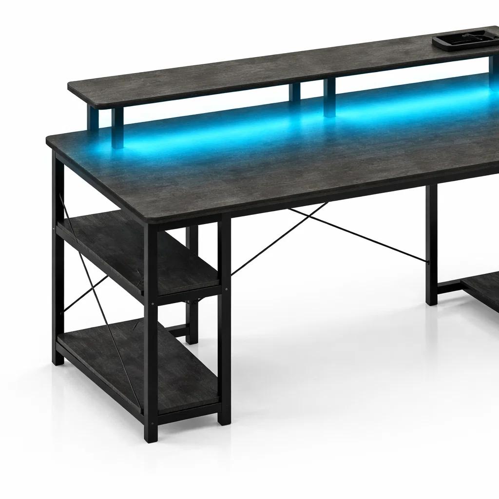 ESCRITORIO GAMER TEKNA 120X50X75 - 6
