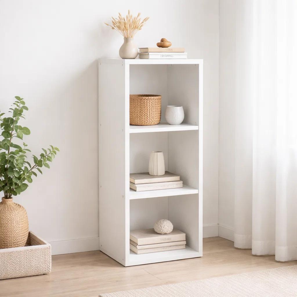 ESTANTE EIRY 3 COLOR BLANCO - 2