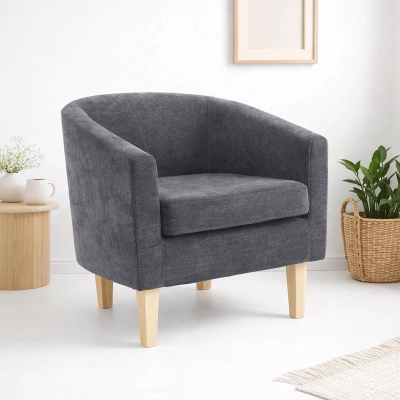 SILLON COMPACTO WOODLINE - GRIS - 2