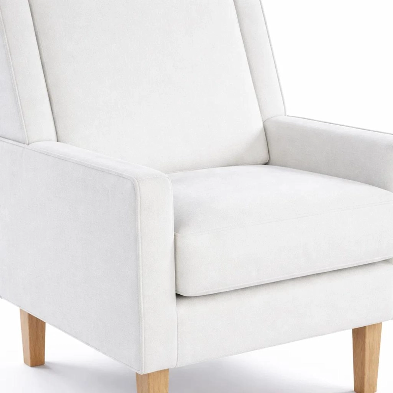 SILLON ELEGANCE HOME EN TELA BEIGE - 6