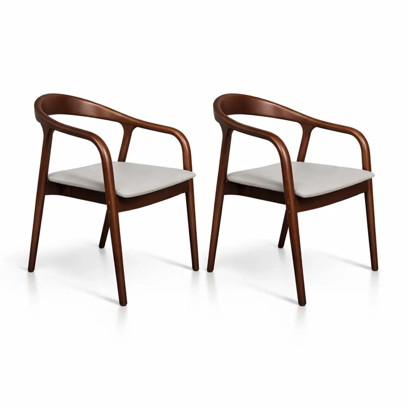 PACK DE 2 SILLAS KIND MADERA - OSCURA - 1