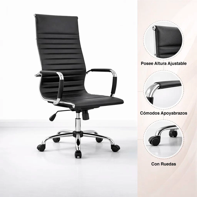 SILLA GERENCIAL ERGONOMICA - 5