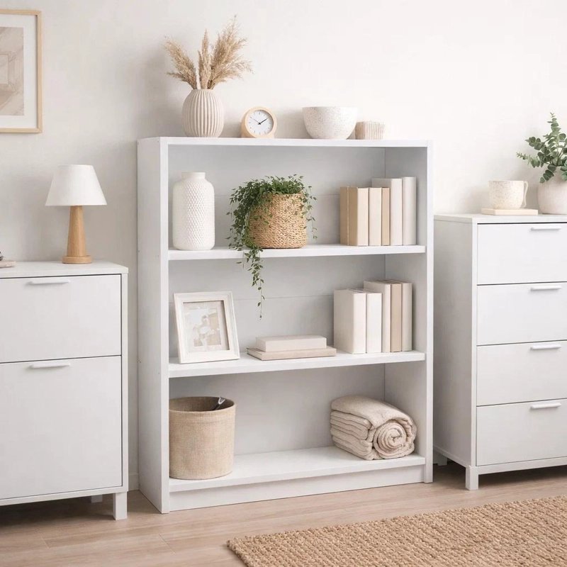 ESTANTE CLEANLINE COLOR BLANCO - 3
