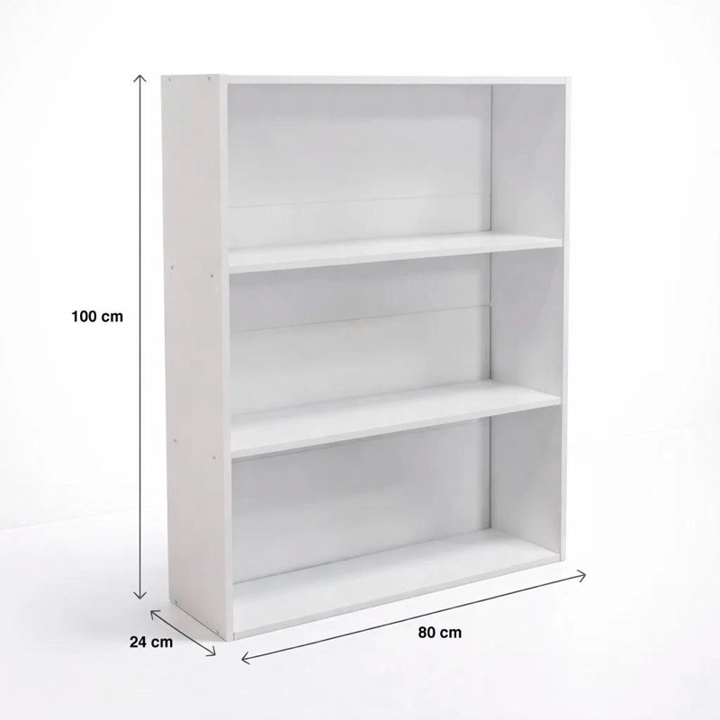ESTANTE CLEANLINE COLOR BLANCO - 4