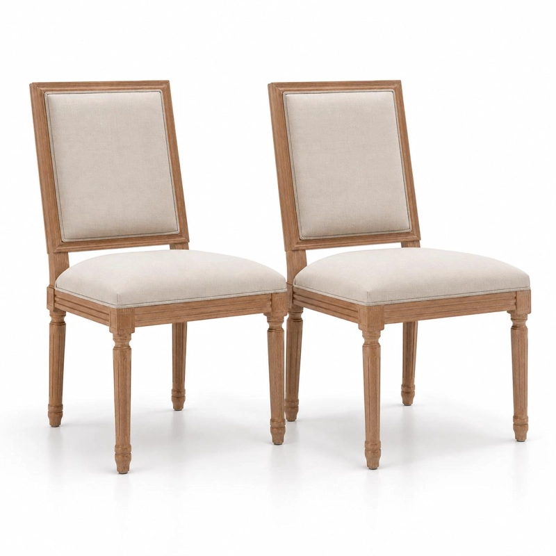 PACK DE 2 SILLAS DE COMEDOR MAZGA 58X52X98 - 1