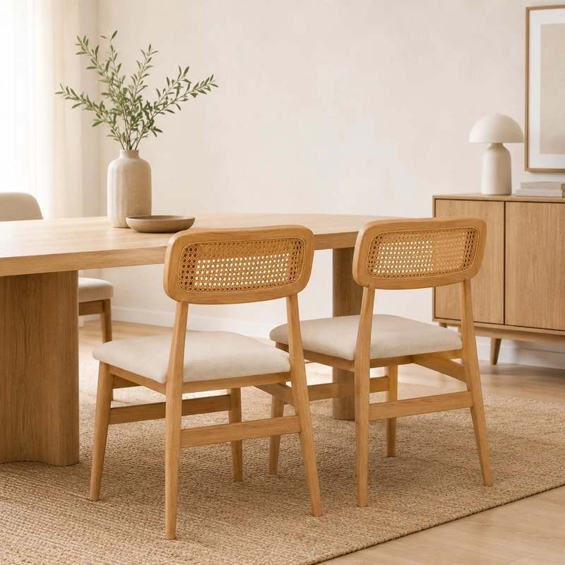 PACK DE 2 SILLAS DE COMEDOR LOKE 46X54X86 - 3