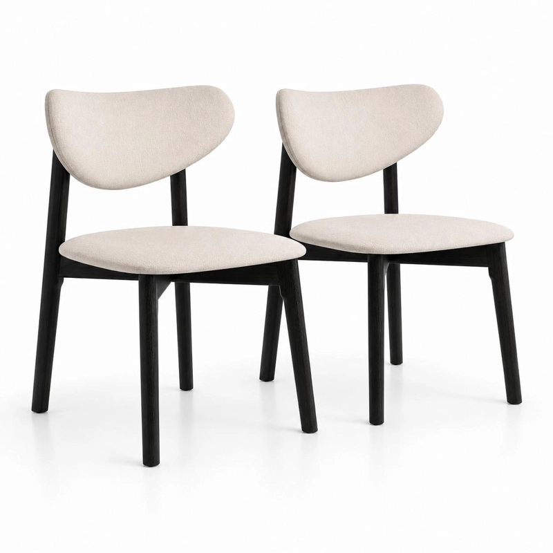 PACK DE 2 SILLAS DE COMEDOR TENG 49X61X80 - 1
