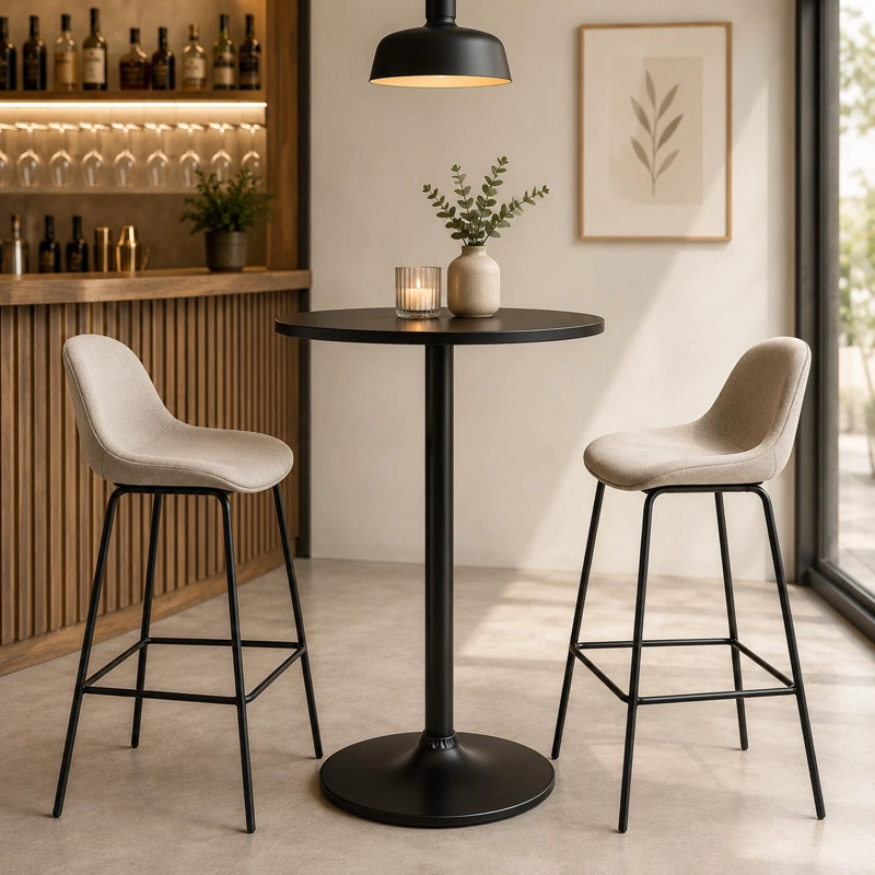 MESA ALTA PARA BAR GUJI 60X60X100 - 3