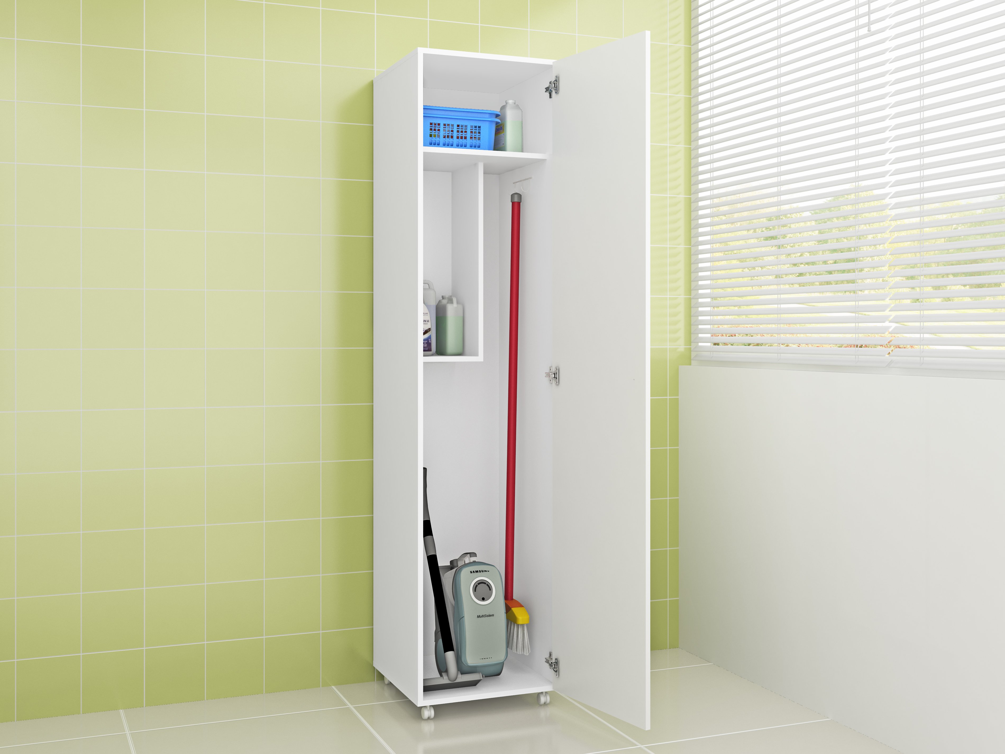 ESTANTE TECNOMOBILI BLANCO - 2