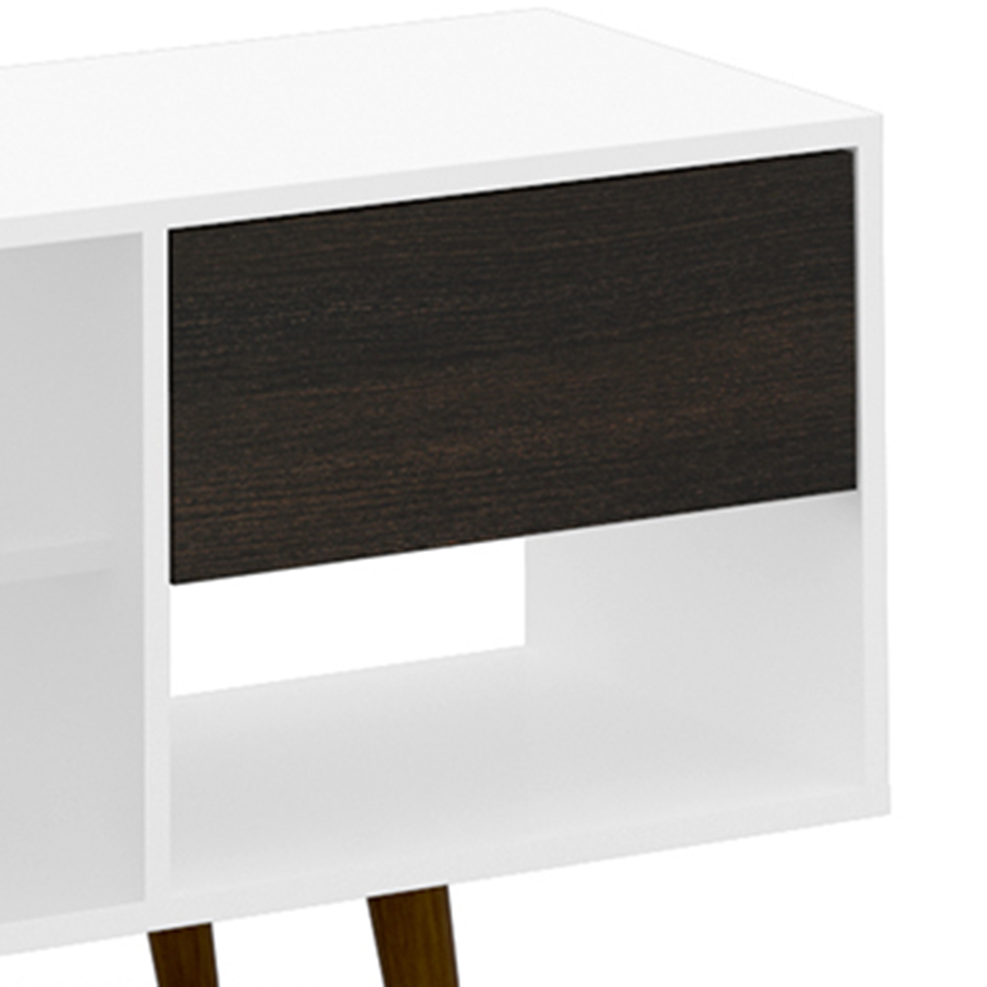 RACK TV TECNOMOBILI R1462 BLANCO CAFE - 2