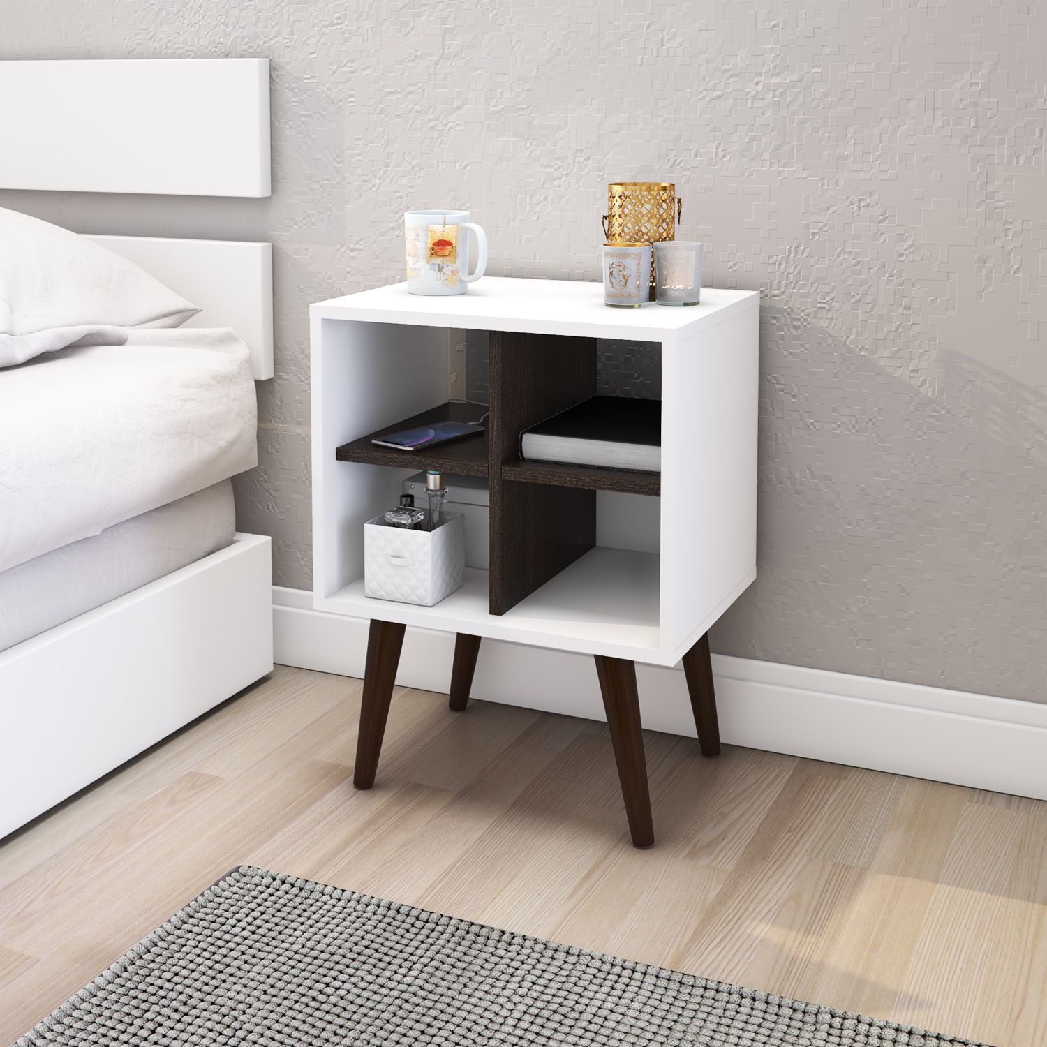 VELADOR TECNOMOBILI E1720BLTB BLANCO TABACO - 4
