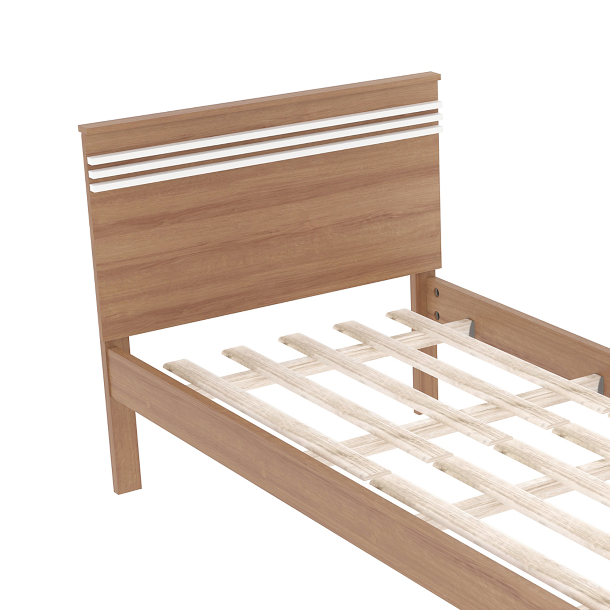 CAMA 1 PLAZA COLOR ALMEDRA - 2