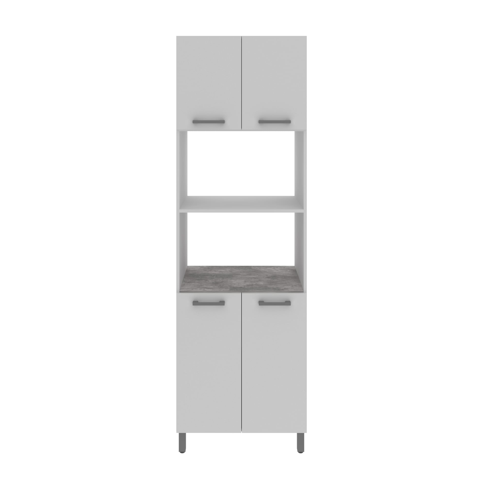 MUEBLE TECNOMOBILI CZ1009BB COCINA 4 PTAS COLOR BLANCO MDP