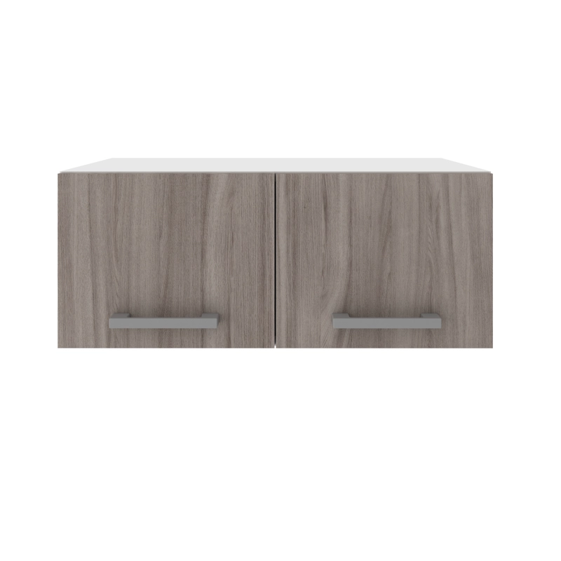 MUEBLE TECNOMOBILI CZ1006.0002 COCINA AEREO 2 PUERTAS BLANCO/GRIS MDP - 1